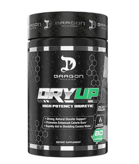 Fitness & Performance DryUp Diurético — 80 Cápsulas — Dragon Pharma