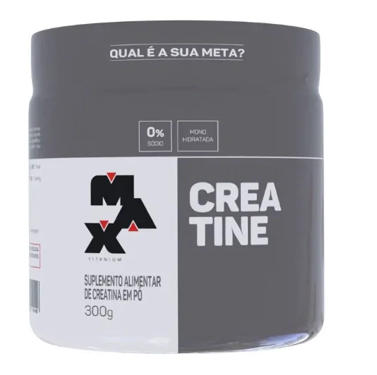 Creatina Monohidratada — 300g — Max Titanium