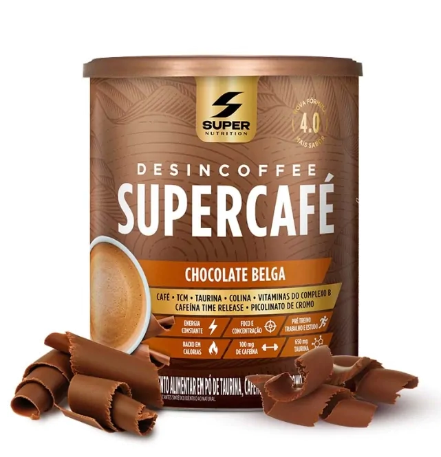 Fitness & Performance Desincoffee Supercafé · Sabor Chocolate Belg | 220g — Desinchá
