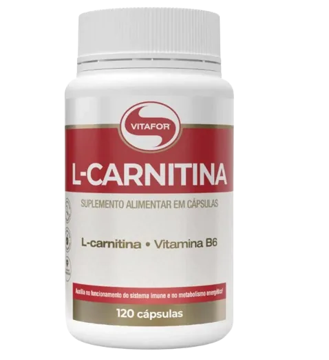Termogênico L-Carnitina — 120 Cápsulas — Vitafor