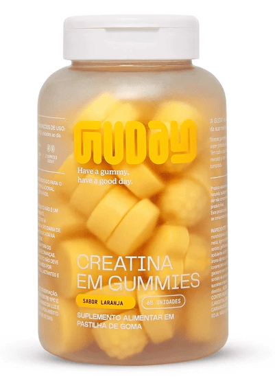 Creatina — 60 Gomas Sabores — Guday