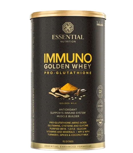 Immuno Golden Milk · Whey Protein Hidrolisado e Isolado | 480g — Essential Nutrition