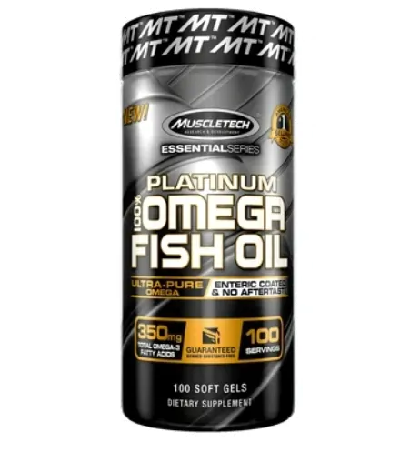 Vitaminas Ômega 3 Fish Oil — 100 Capsulas — Muscletech