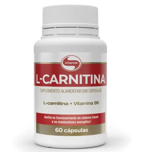 Termogênico L-Carnitina — 60 Capsulas — Vitafor