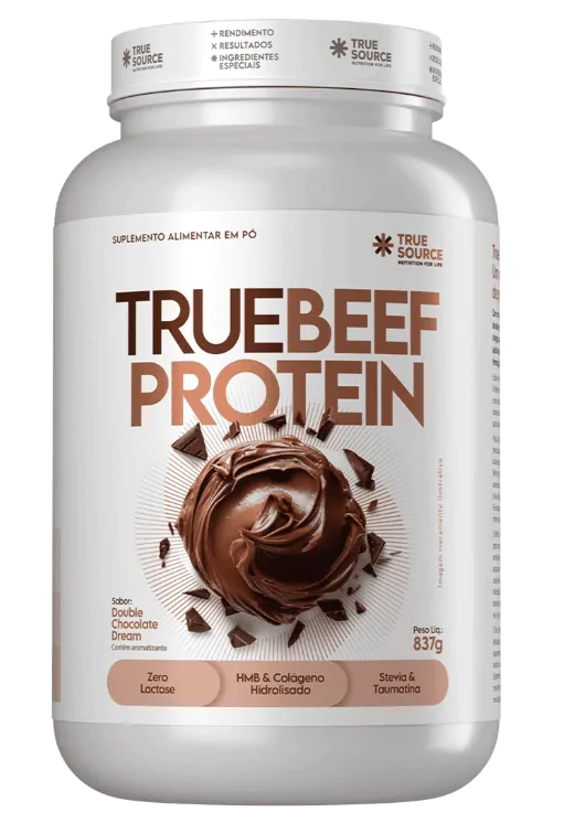 Fitness & Performance True Beef Protein — 837g Double Chocolate Dream — True Source