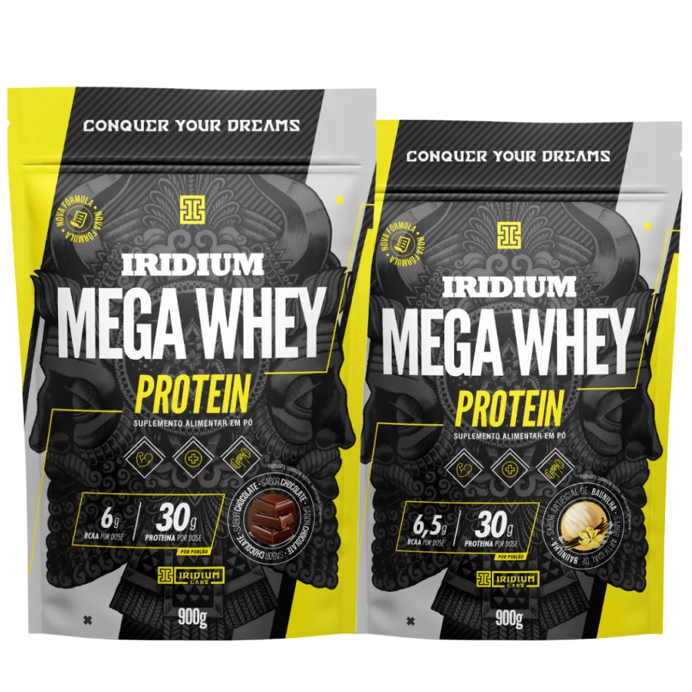 Mega Whey Protein — 900g — Iridium Labs