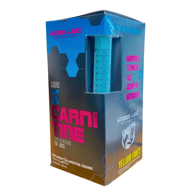 Termogênico X-carnitine Liquid Sabores — 480ml — Under Labz