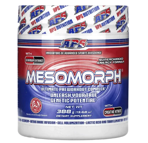 Pré-Treino Pré Treino Mesomorph · Sabor Tropical Punch | 388g — APS Nutrition
