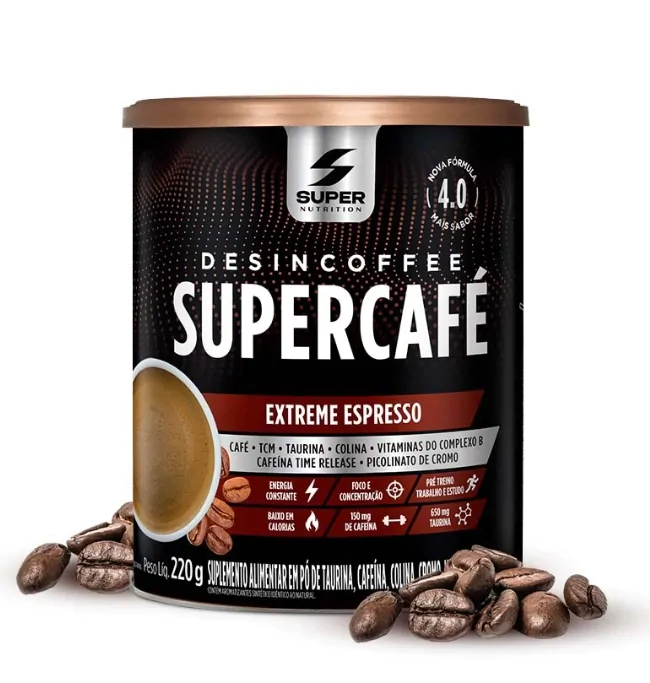 Fitness & Performance Desincoffee Supercafé · Sabor Extreme Espresso | 220g — Desinchá