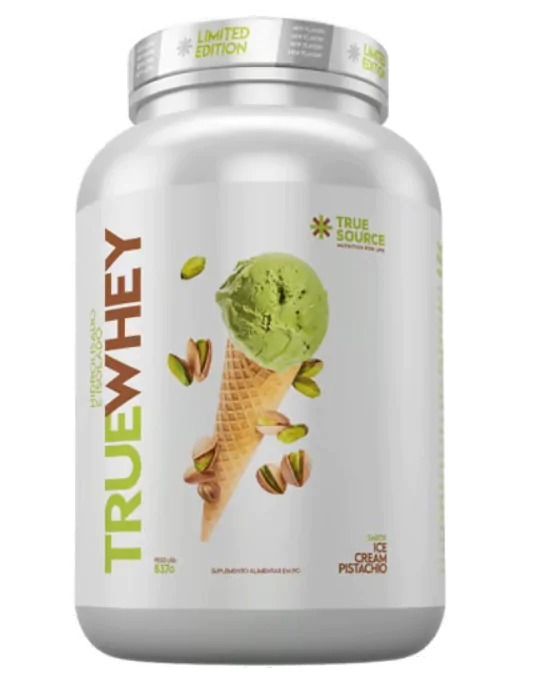 True Whey · Hidrolisado e Isolado | 837g | Sabor Sorvete de Pistache — True Source