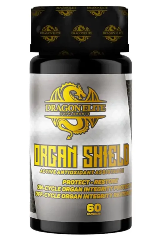 Fitness & Performance Organ Shield — 60 Capsulas — Dragon Elite