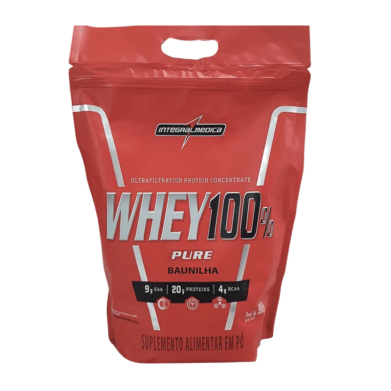 Suplemento Whey Protein 100% Pure Concentrado · 900g | Sabores - Integralmédica — Integralmedica