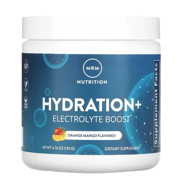 Fitness & Performance Hidratação + Reforço de Eletrólito · Hydration Electrolyte | 135g Sabor Laranja e Manga — MRM Nutrition