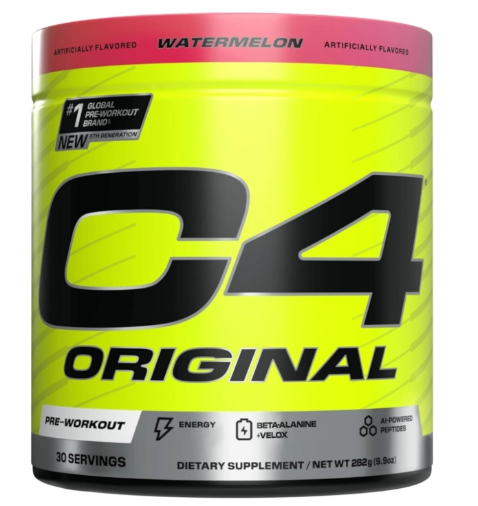 C4 Original · Pré-Treino | Melancia Sem Açúcar | 282g — Cellucor