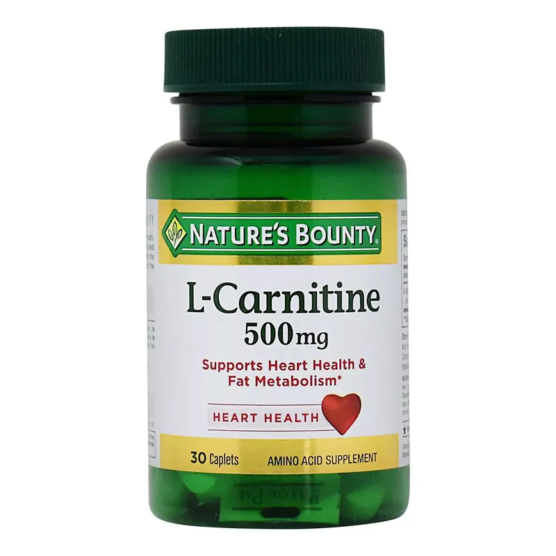 Termogênico L-Carnitina · 500mg | 30 comprimidos | Nature's Bounty — Natures Bounty