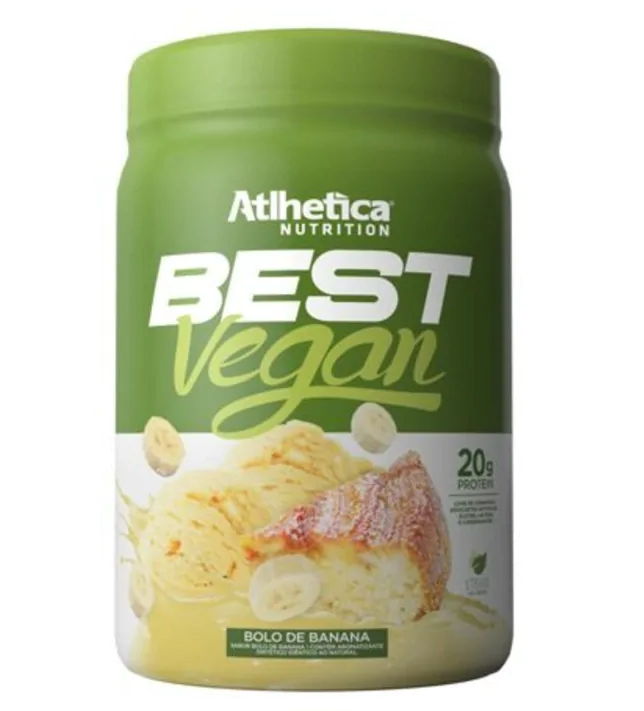 Whey Protein Best Vegan · 500g | Sabor Bolo de Banana — Atlhetica Nutrition