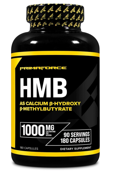 Aminoácidos HMB 1000mg · Beta-Hidroxi Beta-Metilbutirato | 180 Cápsulas — Primaforce