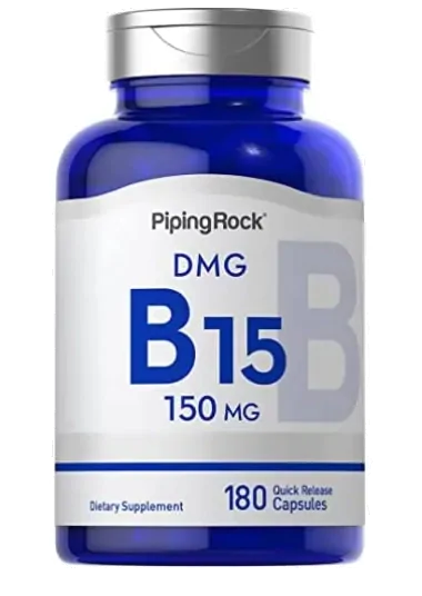 Vitaminas Vitamina DMG B-15 150mg — 180 Cápsulas — PipingRock