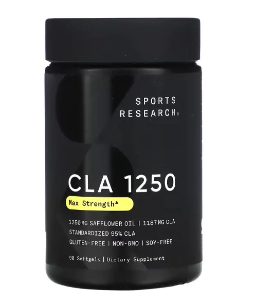 Termogênico CLA Max Strength · 1 | 250mg | 90 Softgels — Sports Research
