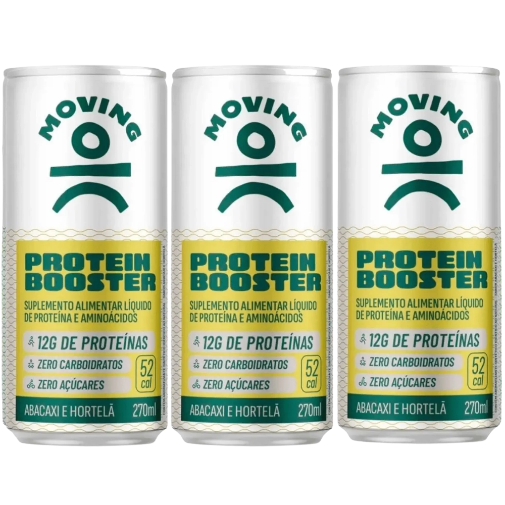 Fitness & Performance Bebida Protein Booster Pro · Sabores | 3 Unidades 270ml — MOVING