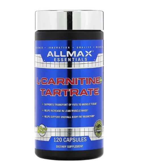 Termogênico L-Carnitina + Tartarato — 120 Cápsulas — Allmax Nutrition