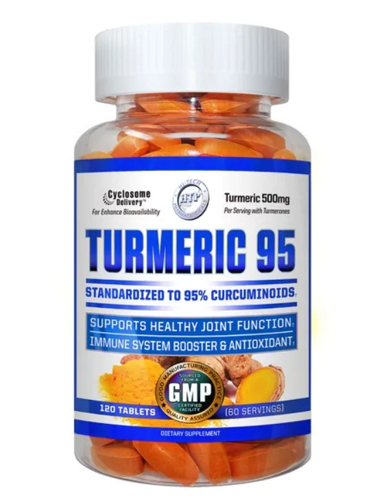 Fitness & Performance Turmeric-95 · 120 Comprimidos | Hi-Tech Pharma — HI-TECH Pharmaceuticals