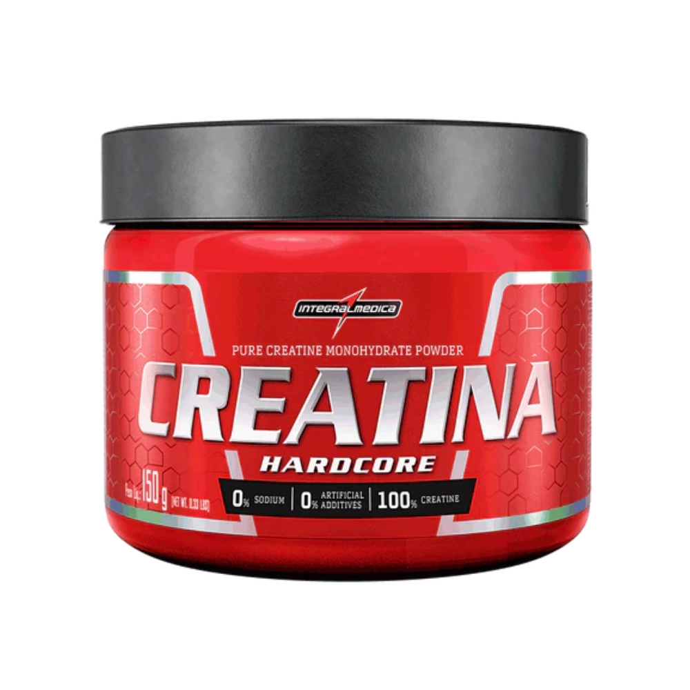 Creatina 100% Pura Hardcore — 150g — Integralmedica