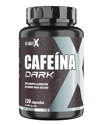 Termogênico Cafeína Dark · 500mg | 120 Cápsulas — Qualynutri