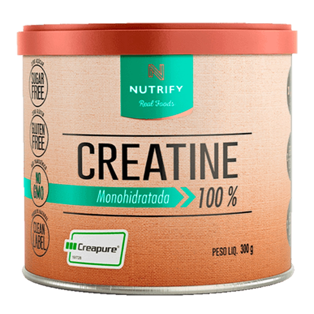 Creatina Creapure 100% Creatine — 300g — Nutrify