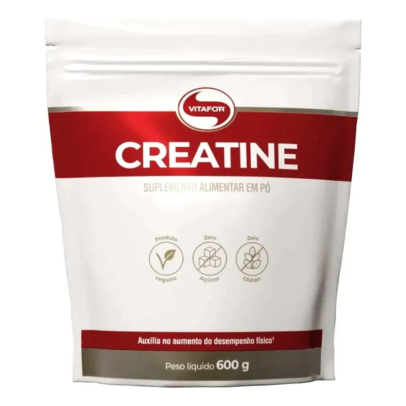 Creatina Creatine 100% Monohidratada Pura Pouch · 600g — Vitafor