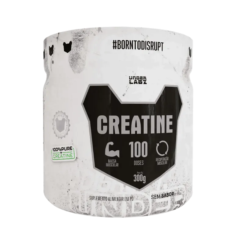 Creatina 100% Pure Borntodisrupt — 300g — Under Labz