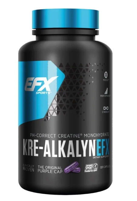 Kre Alkalyn · Creatina Alcalina de Alta Performance | 120 Cápsulas — EFX Sports