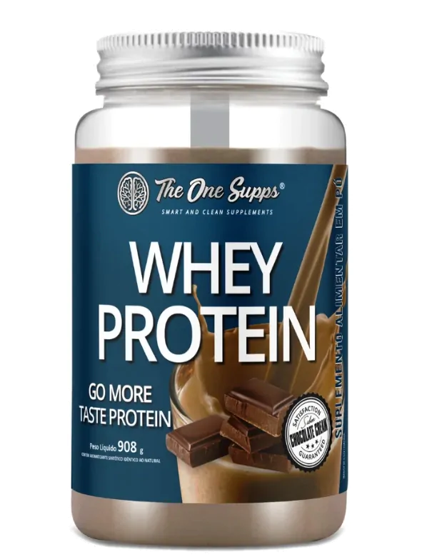 Taste Whey Protein Concentrado — 908g Sabor Chocolate Cream — The One Supps