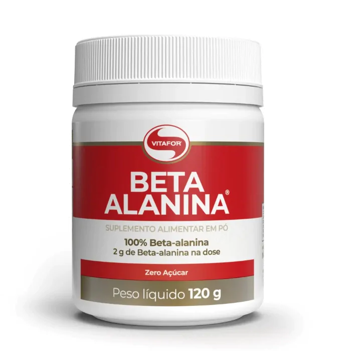 Aminoácidos Beta Alanina — 120g — Vitafor