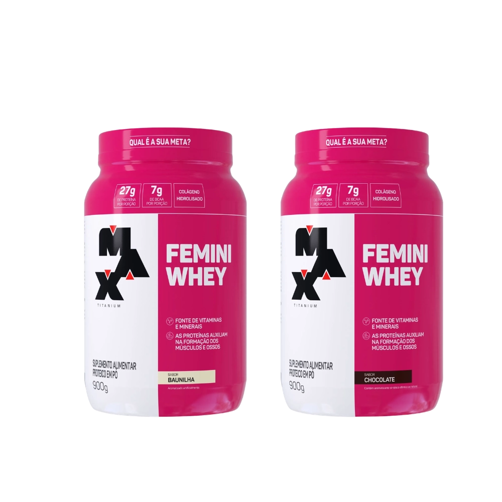 Femini Whey · Com Colágeno | 900g — Max Titanium