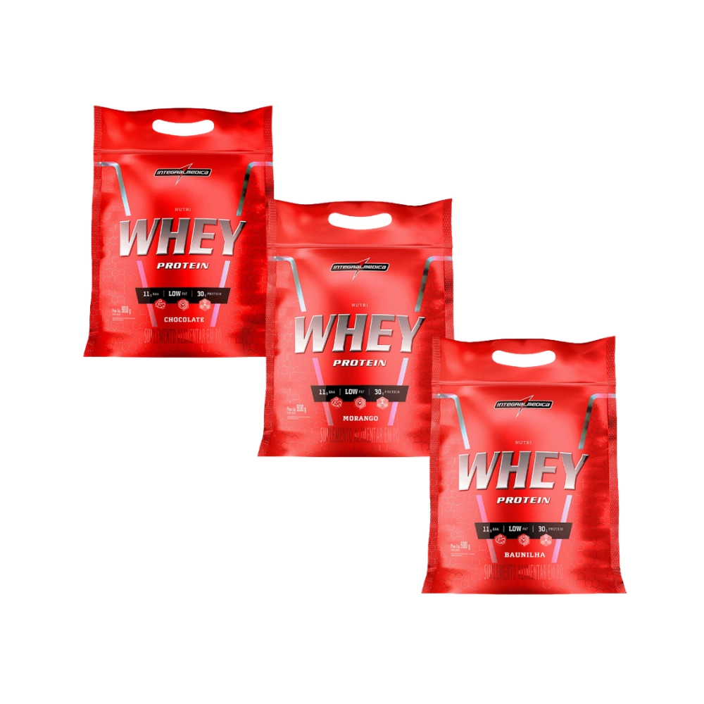 Nutri Whey Protein (Hipercalórico) · Sabores | 900g — Integralmedica