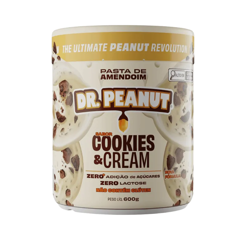 Fitness & Performance Pasta de amendoim sabores — 600g - Dr Peanut — Dr. Peanut