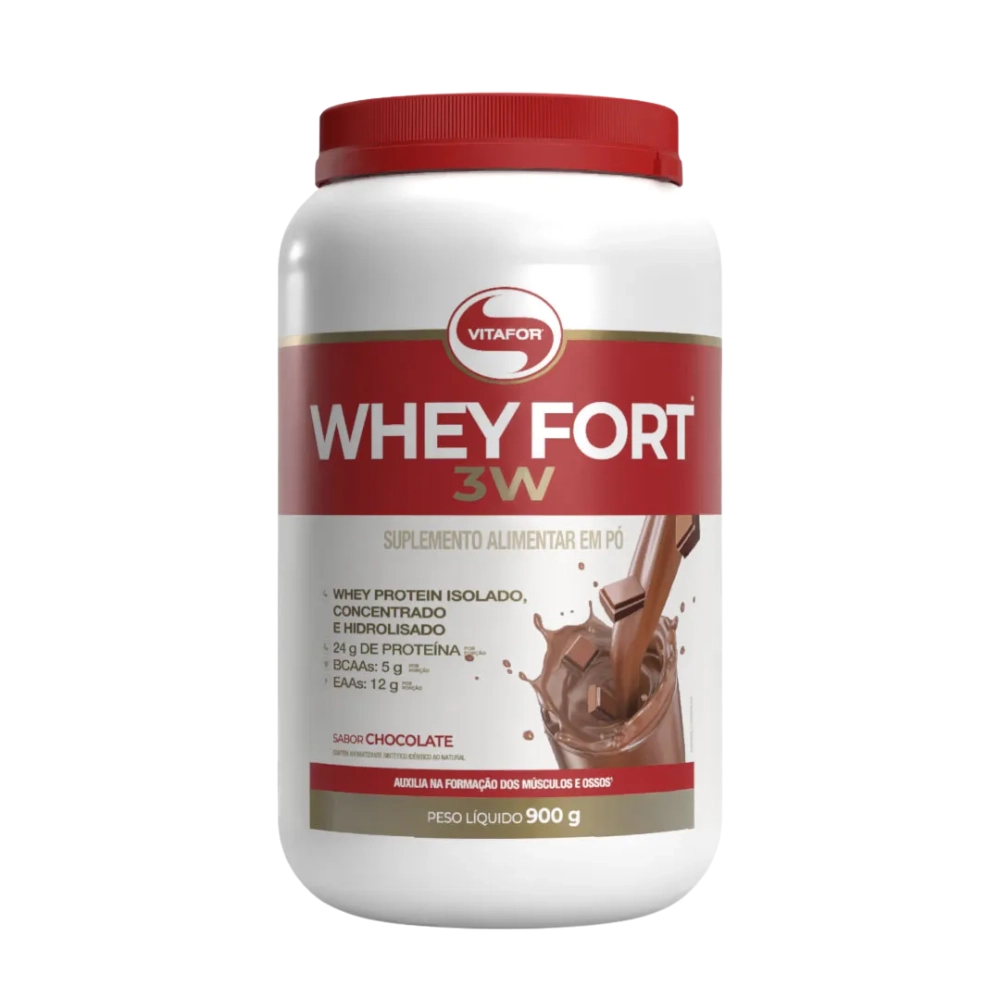 Whey Fort 3w · Saborores | 900g — Vitafor