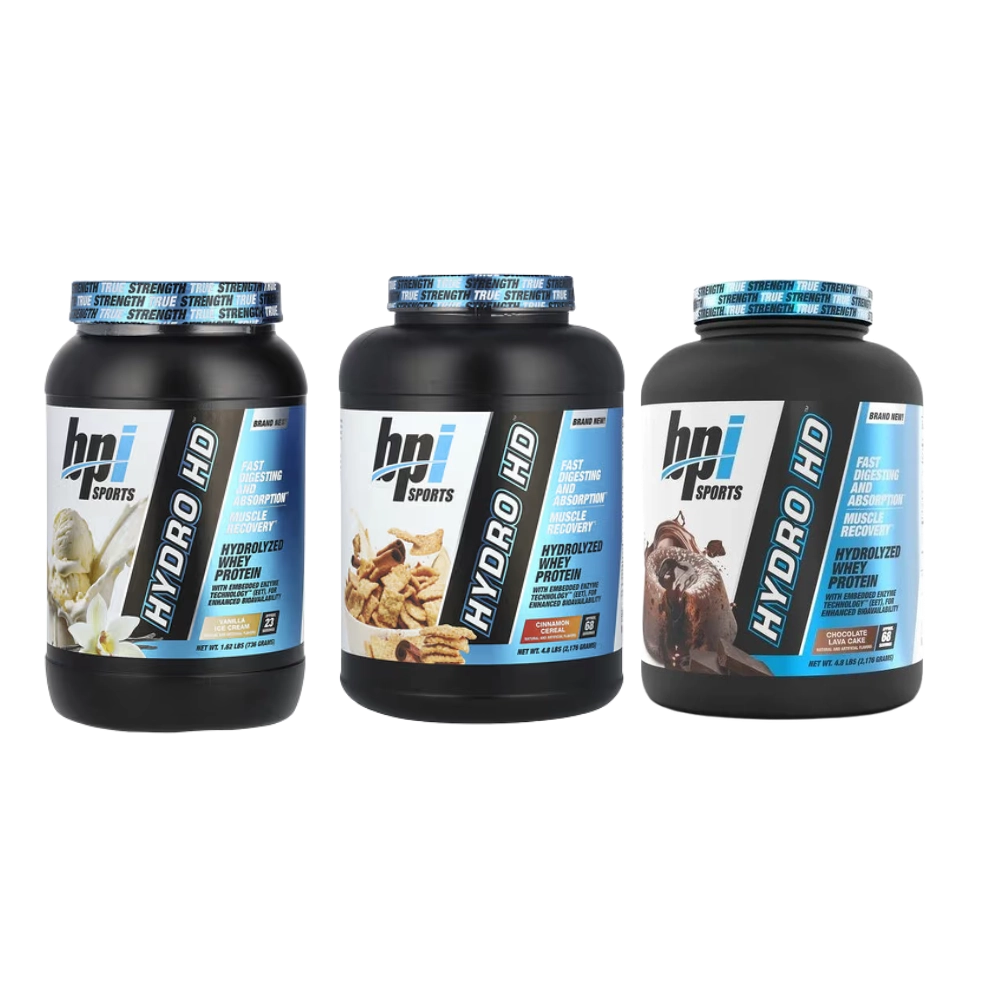 Whey Protein Powder · Hydro HD 100% Hidrolisado | 2 | 176kg Sabor Baunilha — BPI Sports