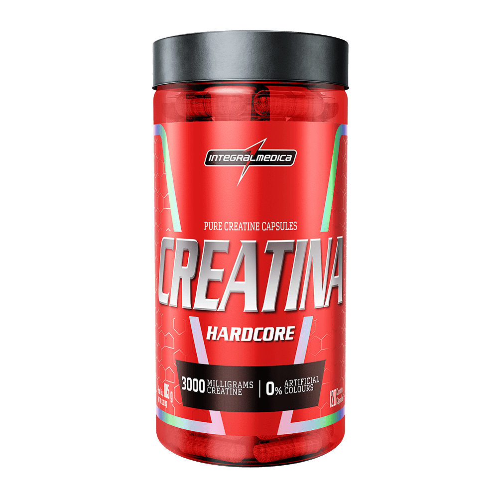 Creatina 100% Pura · 120cápsulas — Integralmedica