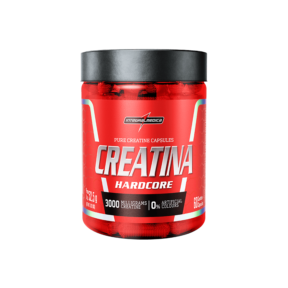 Creatina 100% Pura · 60cápsulas — Integralmedica