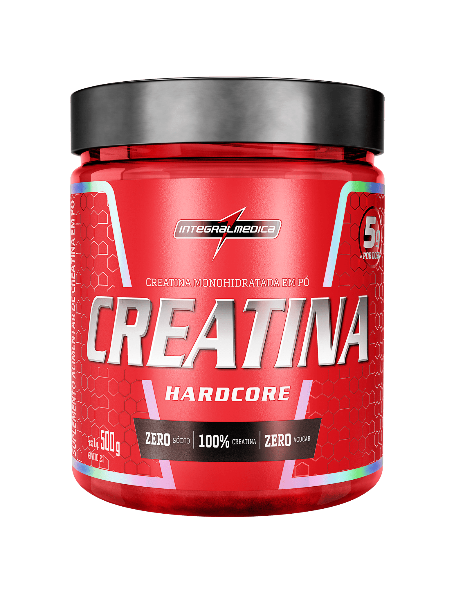 Creatina Hardcore · 500g | Pote — Integralmedica