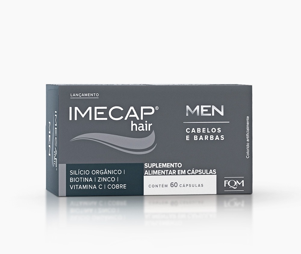Linha Imecap Hair Men Cápsulas — Imecap