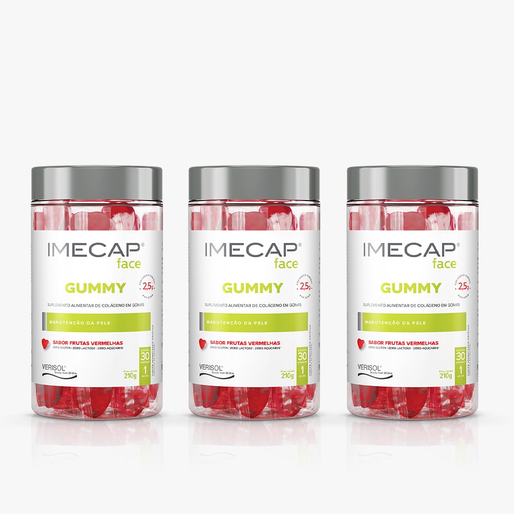 Linha Imecap Kit Face Gummy 3 Unidades — Imecap