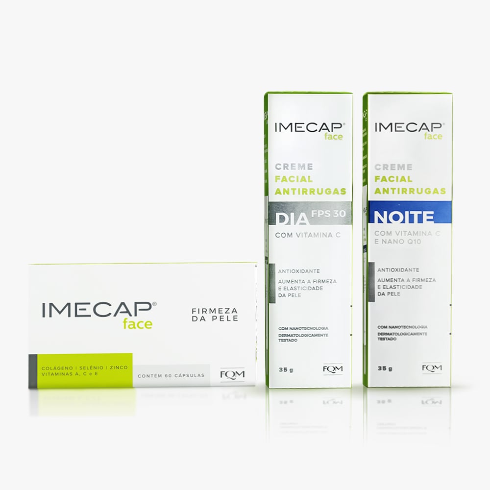 Linha Imecap Kit Rotina Dia e Noite + Colágeno em Cápsulas — Imecap