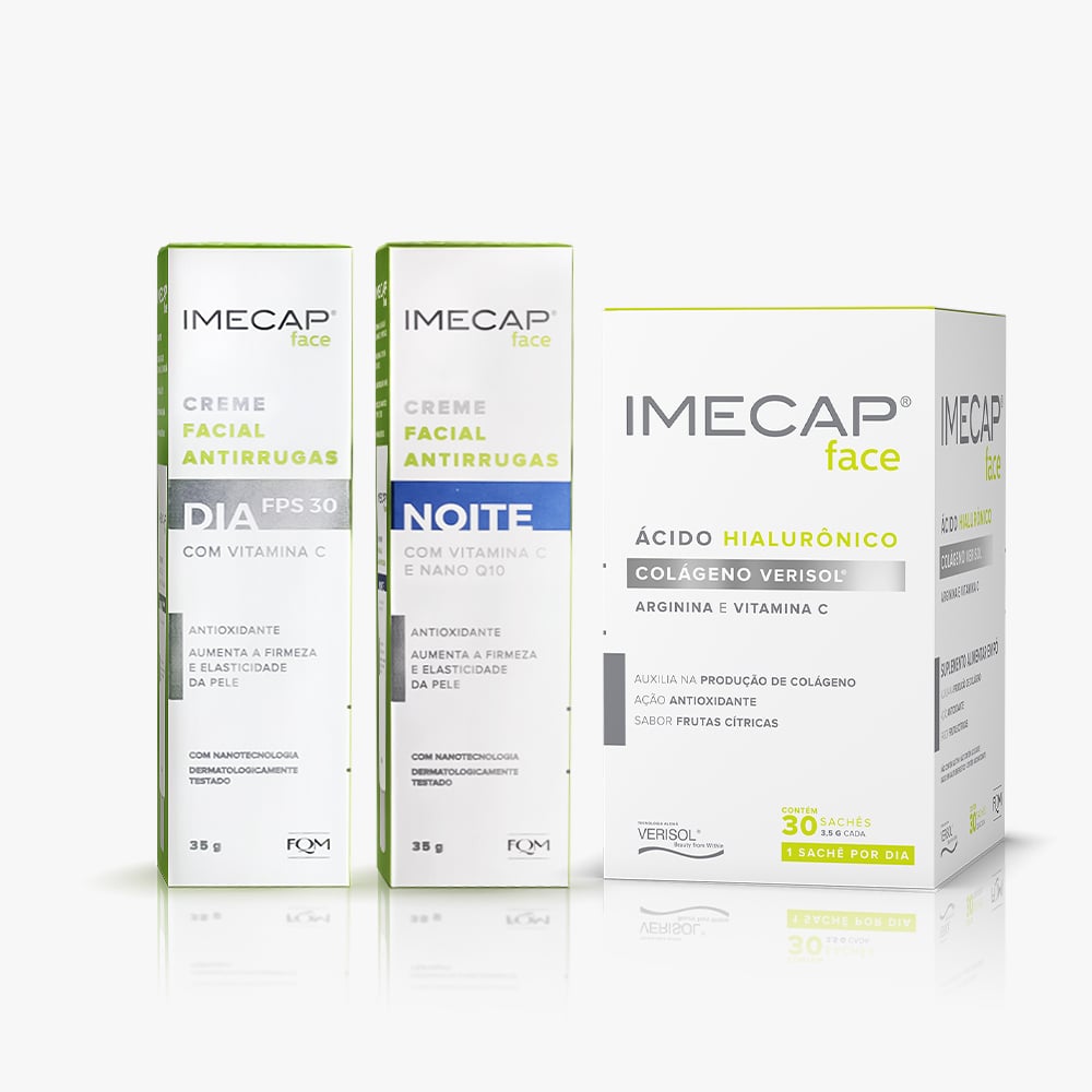 Linha Imecap Kit Rotina Dia e Noite + Colágeno em Pó — Imecap