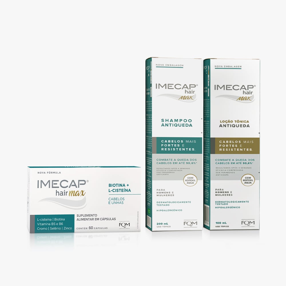 Linha Imecap Kit Trio Hair Max — Imecap