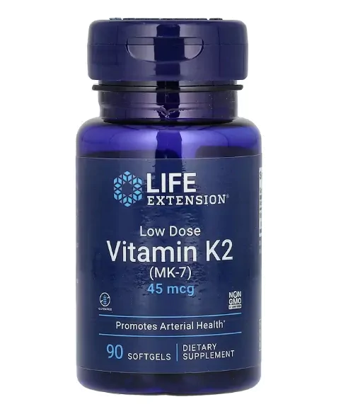Vitaminas Vitamina K2 · MK-7 45mcg | 90 capsulas — Life Extension