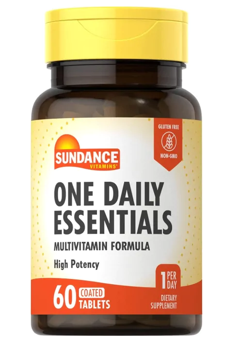 Vitaminas One Daily Essentials · Multivitamínico Diário para Adultos | 60 Comprimidos — Sundance