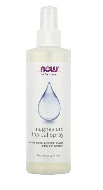 Vitaminas Spray Tópico de Magnésio — 237ml — Now